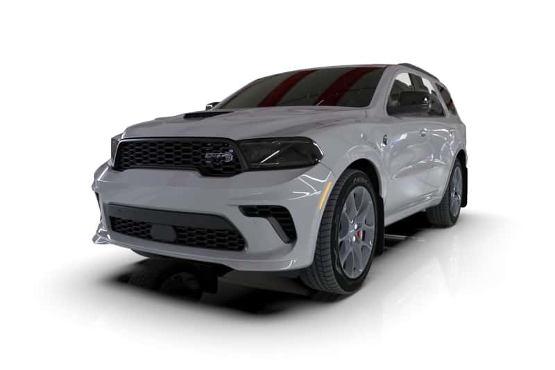Rally Armor — Rally Armor 16-26 Dodge Durango GT/Hellcat/RT/SRT 392/SXT Black UR Mud Flap White Logo
Mud Flap - view 2
