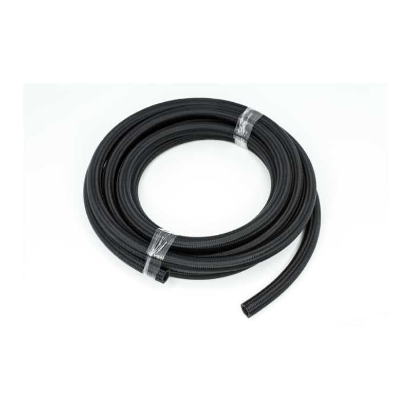 DeatschWerks — DeatschWerks 10AN Black Nylon Braided CPE Hose 20 Feet - view 1