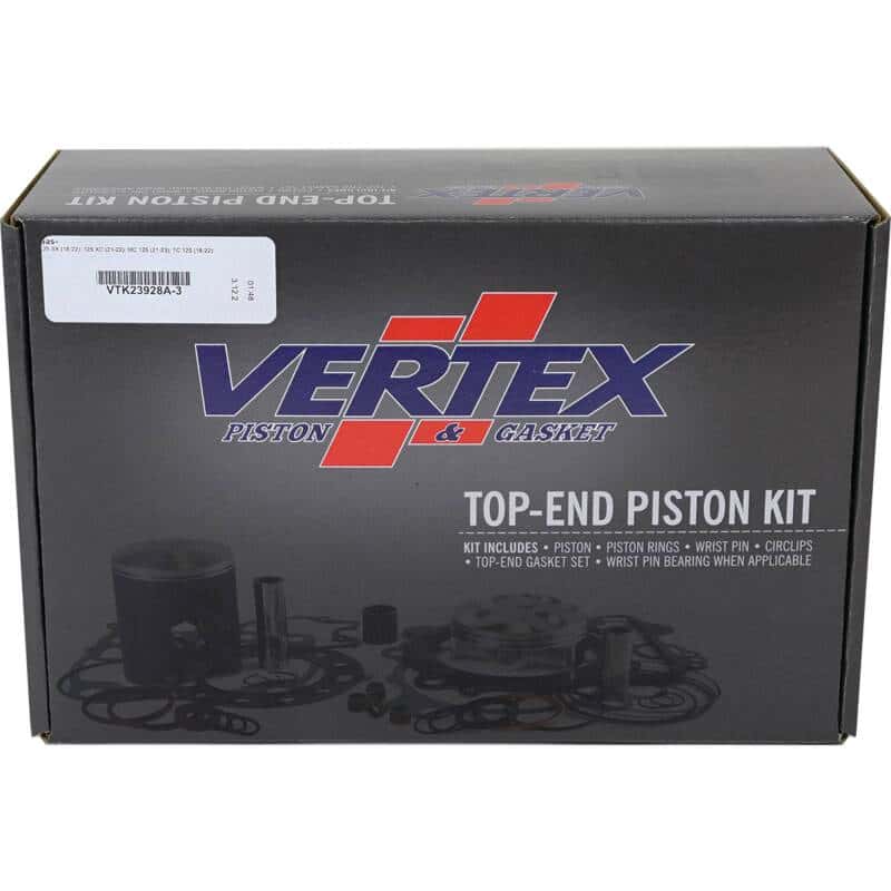 Vertex Pistons — Vertex Piston 18-22 KTM 125 SX 125cc Top End Piston Kit - view 5