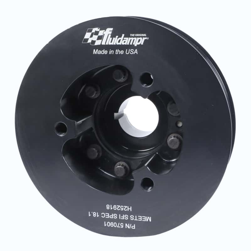 Fluidampr — Fluidampr 09-21 Nissan GT-R R35 VR38DETT Steel Internally Balanced Damper
Harmonic Balancer - view 2