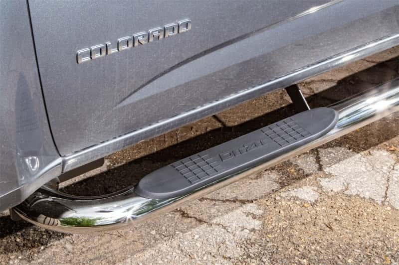 Dee Zee — Dee Zee 14-18 Chevrolet Silverado Tubes - 4In Oval Stainless Polished (CrewCab)
Nerf/Step Bar - view 7