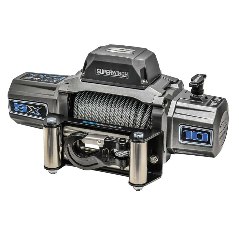 Superwinch — Superwinch 10000 LBS 12V DC 3/8in x 85ft Wire Rope SX 10000 Winch
Winch - view 1