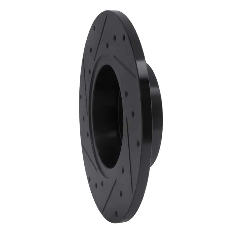 R1 Concepts — R1 70-73 Nissan 240Z Front Right Drilled & Slotted Black Brake Rotor
R1 Brake Rotor Drill - view 4