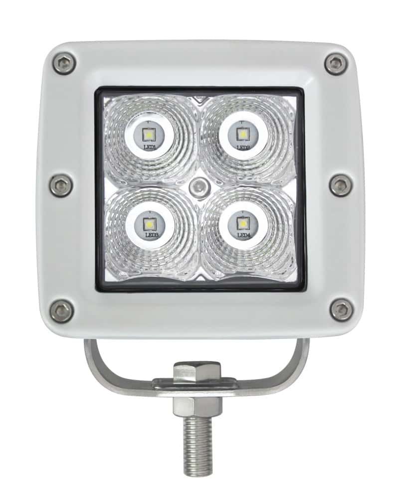 Hella — Hella HVF Cube 4 LED Off Road Kit - 3.1in 12W Flood Beam - view 4