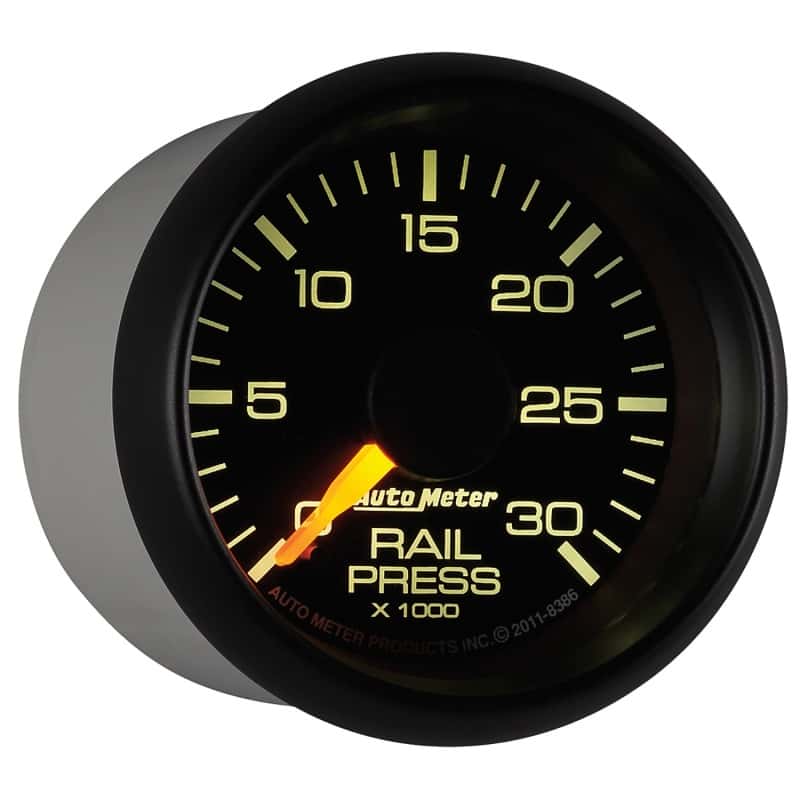 AutoMeter — Autometer Factory Match 52.4mm Digital Stepper Motor 0-30,000 PSI Diesel Fuel Rail Pressure Gauge
2" RAIL PRESS, 0-30K - view 12
