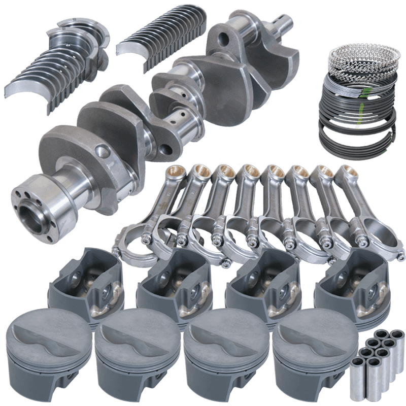 Eagle — Eagle Chevy LT1350 1Pc 3.480in Crank 5.700in I-Beam Rods -5cc 4.000in Pistons Rotating Assembly
Street & Strip Assy - view 1