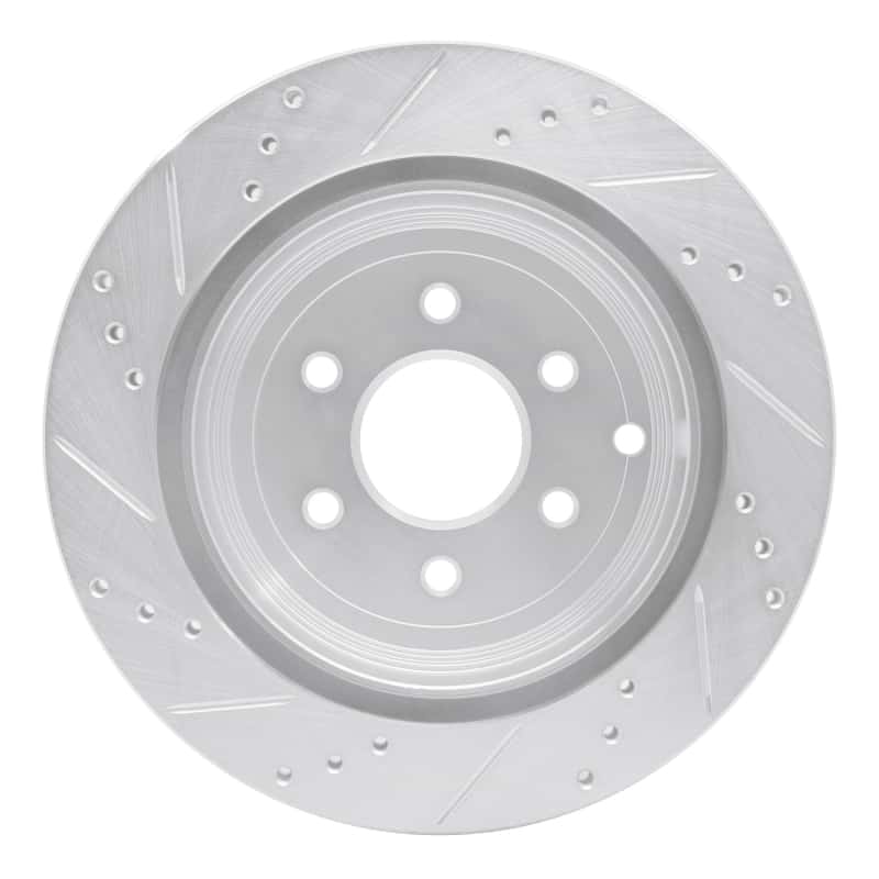 R1 Concepts — R1 05-12 Nissan Pathfinder Rear Right Drilled & Slotted Silver Brake Rotor
R1 Brake Rotor Drill - view 5