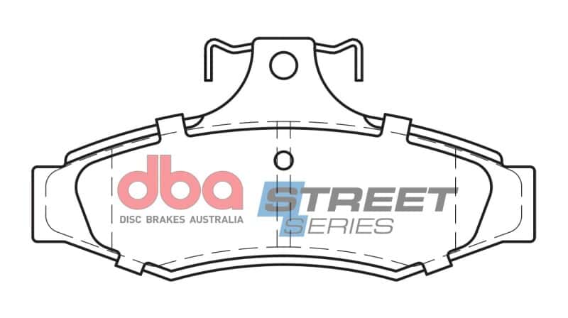 DBA — DBA 84-96 Chevrolet Corvette Rear Street Series Brake Pads
Brake Pad - view 2