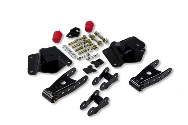 Belltech — Belltech SHACKLE AND HANGER KIT 95-99 Tahoe/Yukon 4 door 4inch
SHACKLE & HANGER KIT - view 4