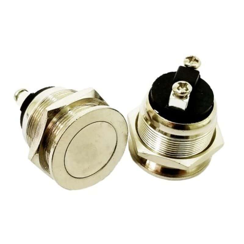 Kleinn Air Horns — Kleinn The Terminator - All-Metal/ Flush-Mount Momentary Push Button Switch
Push Button - view 2