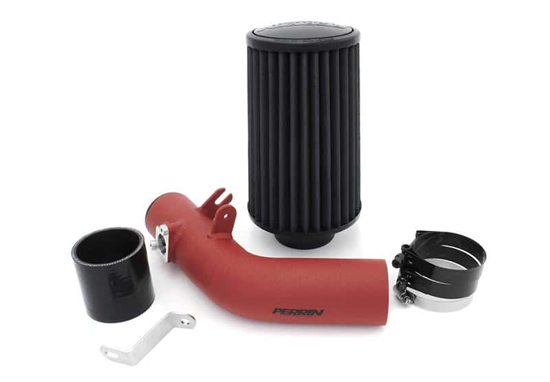 Perrin Performance — PERRIN 08-14 Subaru WRX / 08-15 STI Cold-Air Intake - Red - view 8