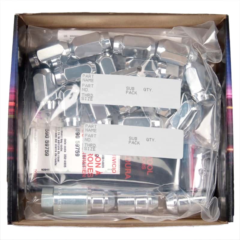 McGard — McGard 6 Lug Hex Install Kit w/Locks (Cone Seat Nut) 1/2-20 / 13/16 Hex / 1.5in. Length - Chrome - view 6