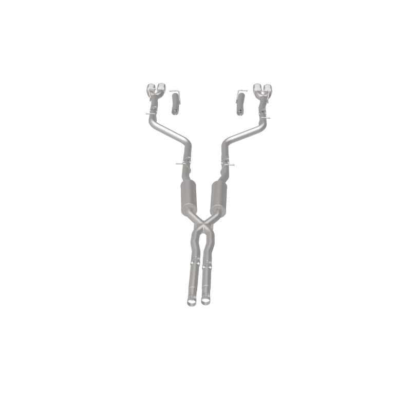Magnaflow — MagnaFlow Cat-Back, SS, 2.5in, Quad Split Rear 3.5in Tip 2015 Dodge Challenger 3.6L V6
Cat-Back - view 12