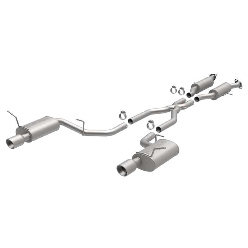 Magnaflow — MagnaFlow 11-12 Dodge Durango V8 5.7L Dual Split Rear Exit Stainless Cat Back Performance Exhaust
Cat-Back - view 1