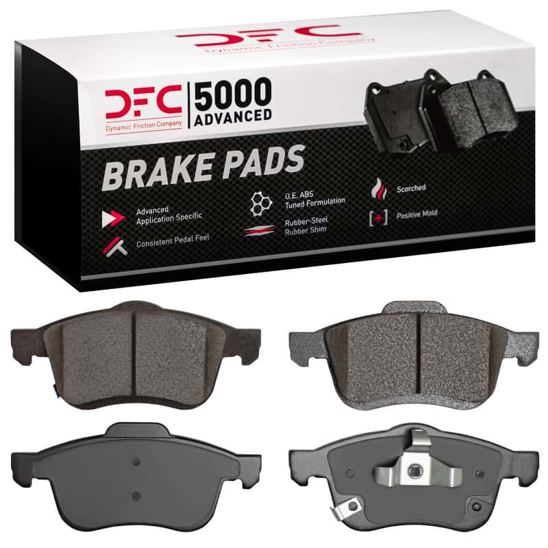 DFC — DFC 14-19 Fiat 500L Front 5000 Advanced Ceramic Brake Pads
DFC Brake Pad Set - view 1
