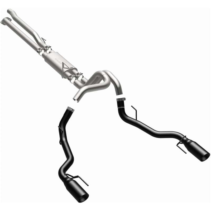 Magnaflow — MagnaFlow SYS Cat-Back 2017 Ford F-150 Raptor 3.5L Dual Black Coated 3in Tips
Cat-Back - view 2