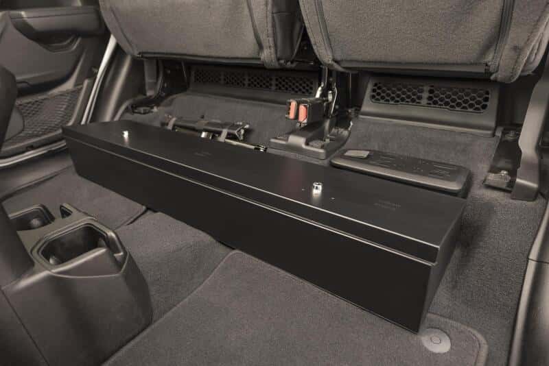 Tuffy Products — Tuffy 2019+ Jeep Gladiator Underseat Lockbox W/ Keyed Lock
Lockbox - view 1
