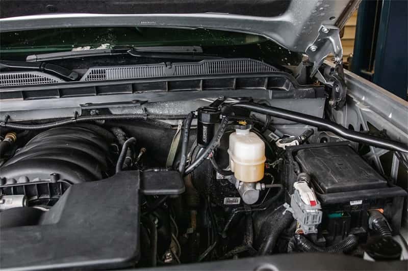 CORSA Performance — Corsa 14-19 GM Silverado/Sierra (15-20) Tahoe/Yukon/Suburban/Yukon XL/Escalade (5.3L V8) Catch Can
Accessory - view 4