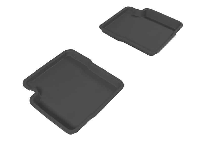 3D MAXpider — 3D MAXpider 2012-2019 Fiat 500 Kagu 2nd Row Floormats - Black
Floor Mat Set - view 1