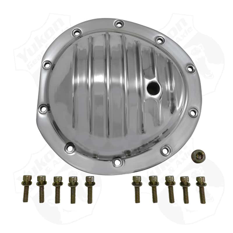 Yukon Gear & Axle — Yukon Gear Polished Aluminum Cover For 8.5in GM - view 2