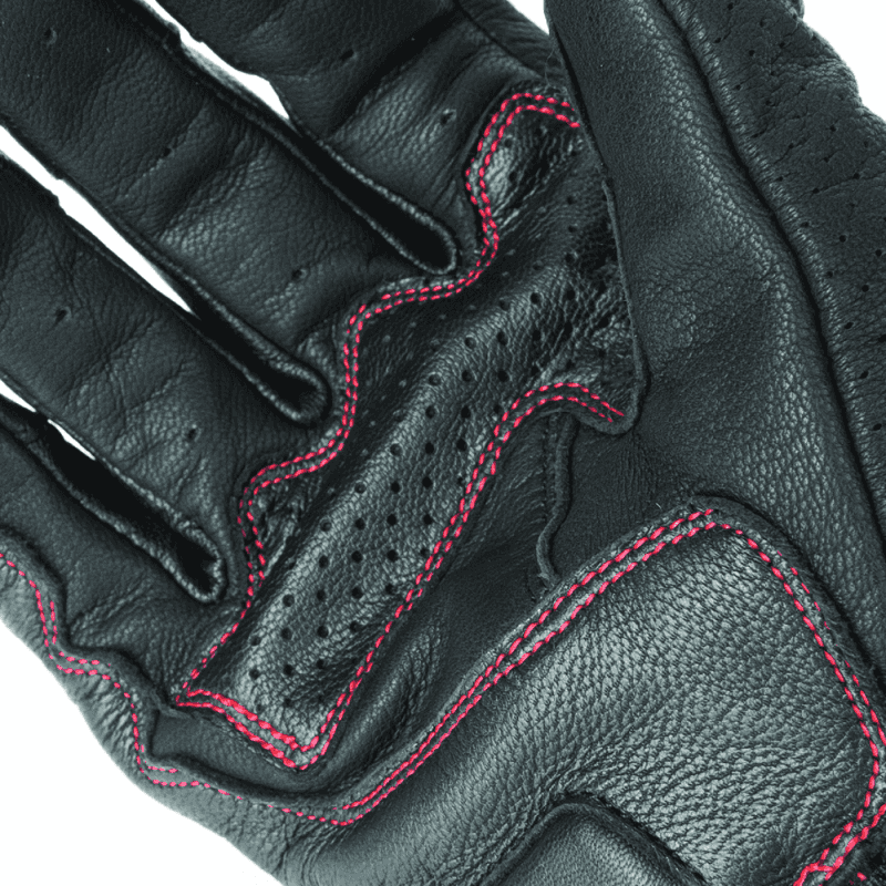 Speed and Strength — Speed and Strength Twist of Fate Leather Gloves Black/Red - Small - view 5