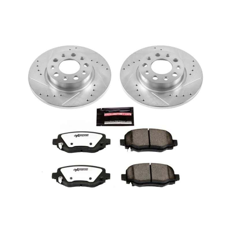 PowerStop — Power Stop 16-18 Fiat 500X Rear Z36 Truck & Tow Brake Kit - view 1