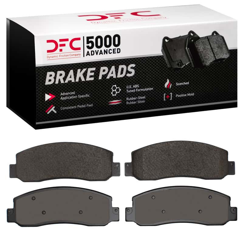DFC — DFC 10-12 Ford F-350 Super Duty 2WD Front 5000 Advanced Semi Metallic Brake Pads
DFC Brake Pad Set - view 1