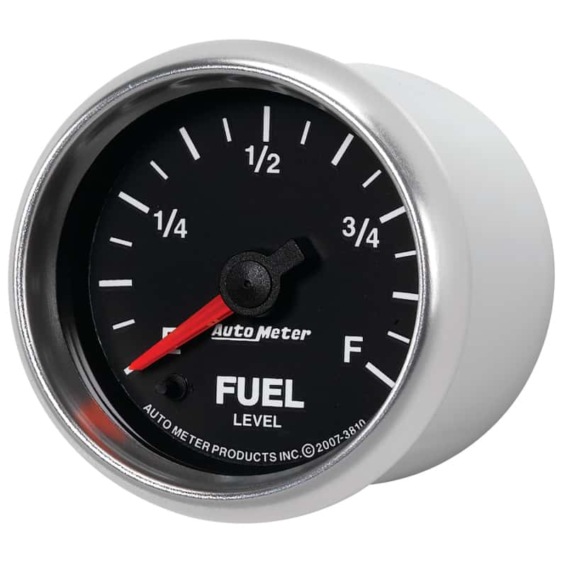 AutoMeter — Autometer GS 2 1/16in. 0-280 Ohms Fuel Level Gauge - Stepper Motor
2-1/16" FUEL LEVEL, - view 7