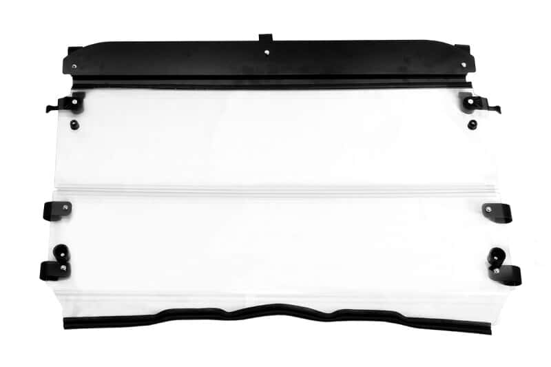 Seizmik — Seizmik 10-14 Polaris 400-570 Ranger Mid-Size - 1.75 in. Versa-Fold Windshield - UV Resistant Poly - view 4