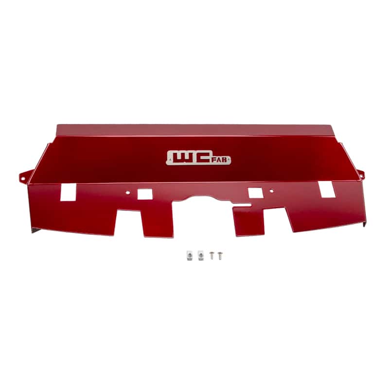 Wehrli — Wehrli 10-12 Cummins Fabricated Aluminum Radiator Cover - WCFab Red
Rad Cvr 10-12 RED - view 2