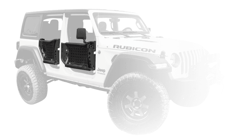 Body Armor 4x4 — Body Armor 4x4 2018+ Jeep Wrangler JL and Gladiator JT Trail Doors Rear Pair
Traildoors Rear - view 4
