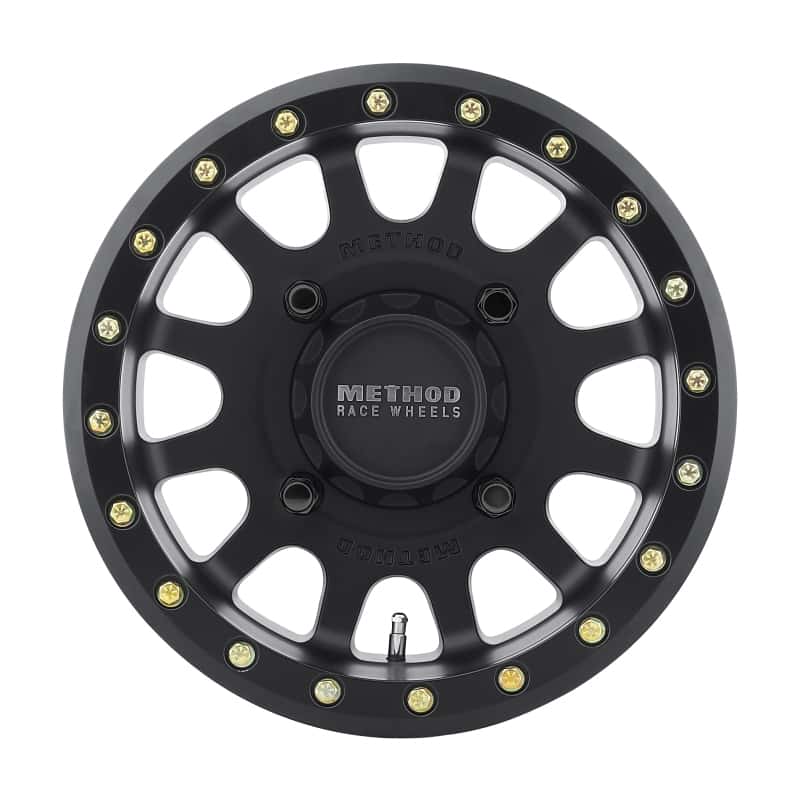 Method Wheels — Method MR401 UTV Beadlock 14x7 / 4+3/13mm Offset / 4x156 / 132mm CB Matte Black Wheel - view 2