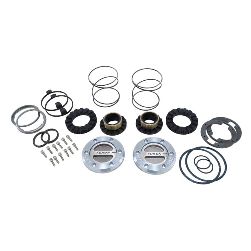 Yukon Gear & Axle — Yukon Gear Hardcore Locking Hub Set For Dana 60 / 35 Spline. 79-91 GM / 78-97 Ford / 79-93 Dodge
Yukon Locking Hubs  - view 3