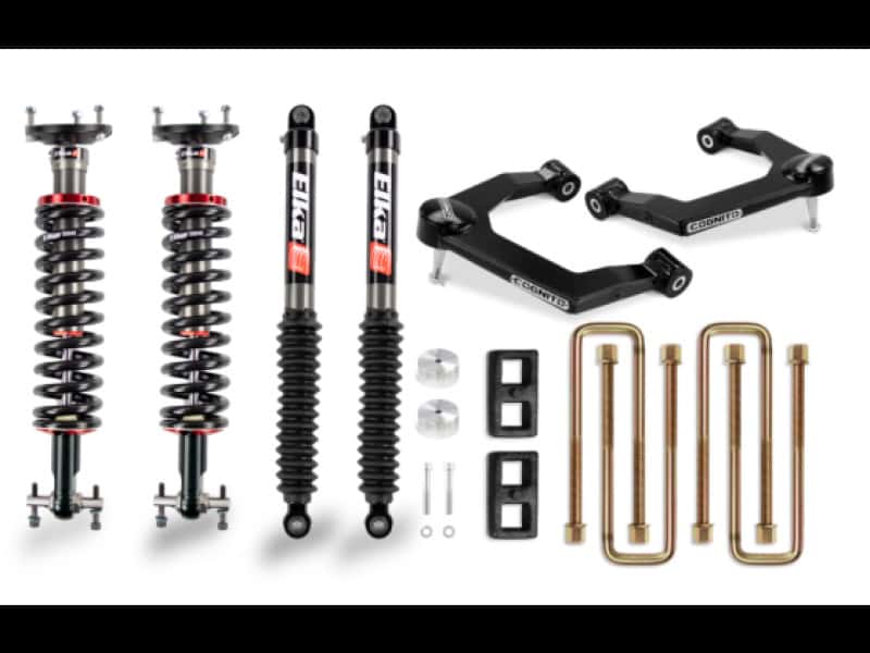 Cognito — Cognito 19-24 Chevy/GMC Silv/Sierra 1500 2WD/4WD 3in Perf Leveling Lift Kit w/ Elka 2.0 IFP Shocks
Suspension Lift Kit - view 1