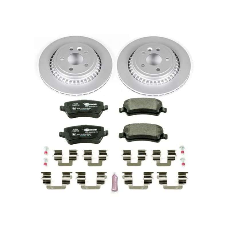 PowerStop — Power Stop 10-17 Volvo XC60 Rear Euro-Stop Brake Kit - view 1