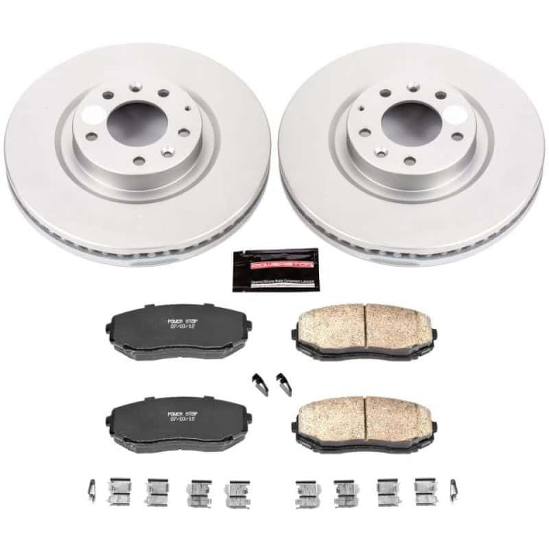 PowerStop — Power Stop 07-15 Mazda CX-9 Front Z17 Evolution Geomet Coated Brake Kit - view 1