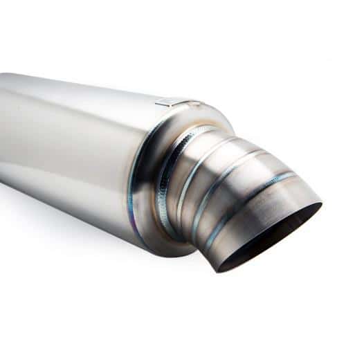 BLOX Racing — BLOX Racing 3 inch Universal Street Muffler - Turndown Tip - view 1