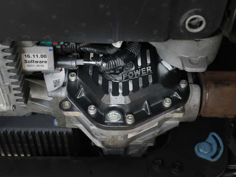 aFe — aFe 19-25 GM Trucks Front Diff Cover - Black w/ Machined Fins
Differential Cover - view 6