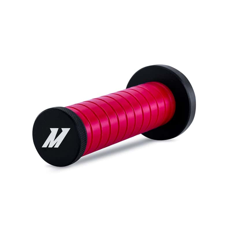 Mishimoto — Mishimoto Weighted Grip Shift Knob - Black / Red
Man Tran Shift Knob - view 3