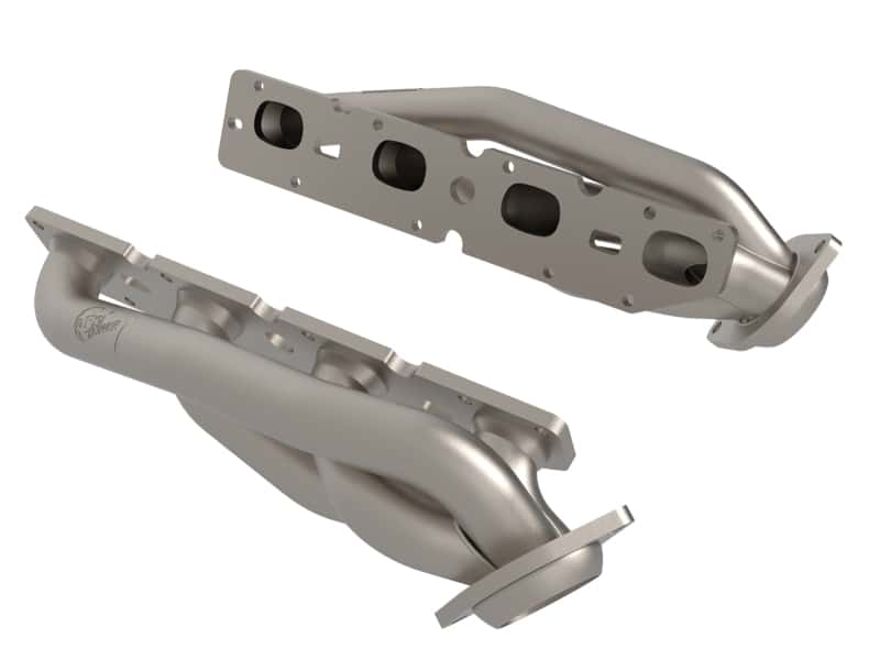 aFe — aFe Twisted Steel 11-21 Jeep Grand Cherokee (WK2) 5.7L V8 Headers - Titanium (Ceramic Coated)
Twisted Steel Header - view 6