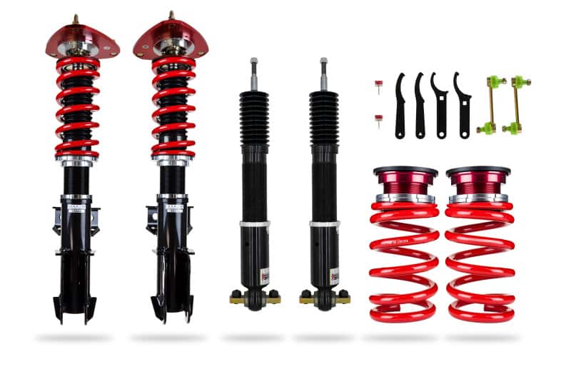 Pedders — Pedders Extreme Xa Coilover Kit 15-22 Ford Mustang S550 w/Magneride
EXTREME XA COILOVERS - view 1