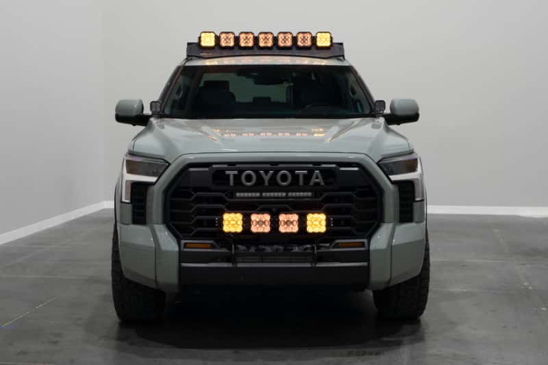 Diode Dynamics — Diode Dynamics 2022 Toyota Tundra SS5 Grille CrossLink Bracket Kit - view 6