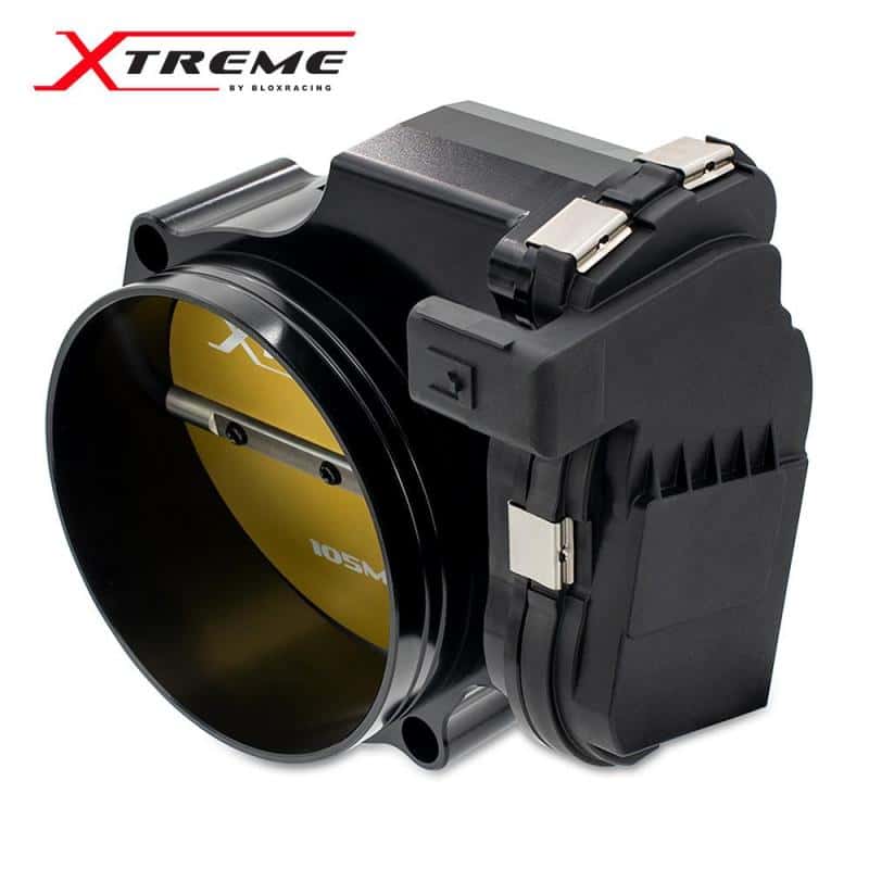 BLOX Racing — BLOX Racing 2015+ Dodge Hellcat / Jeep Trackhawk 6.2L 105mm Electronic Billet Throttle Body - Black - view 5