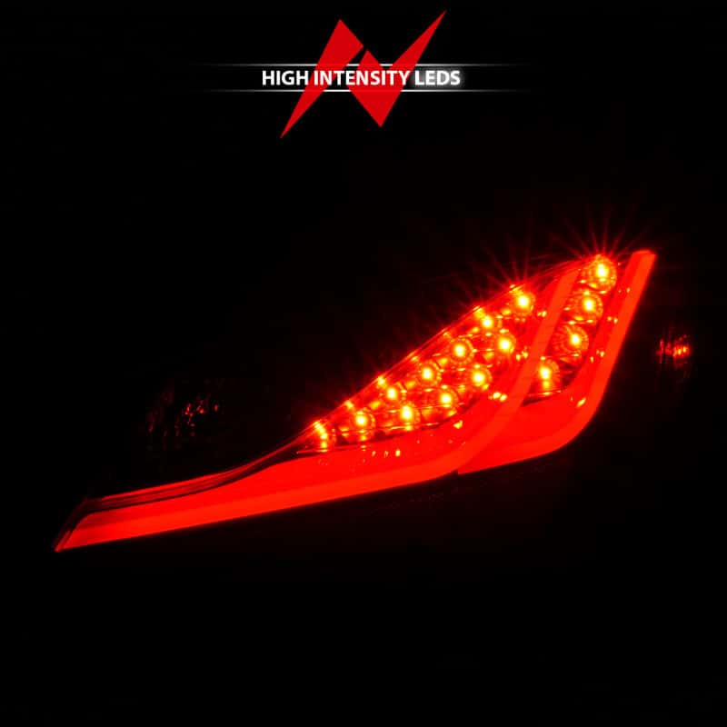ANZO — ANZO 10-13 Hyundai Genesis 2DR LED Taillights Smoke
Tail Light Set
LED Taillights - view 8