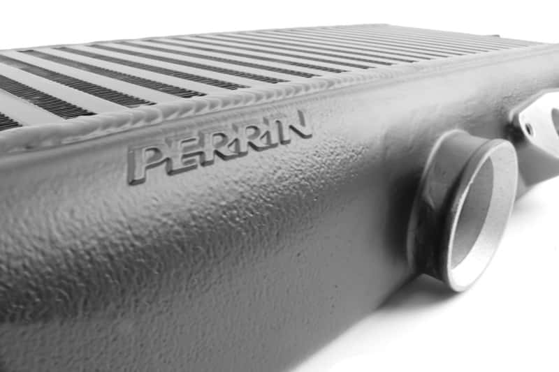 Perrin Performance — PERRIN 08-21 Subaru STI Top Mount Intercooler (TMIC) - Black - view 5