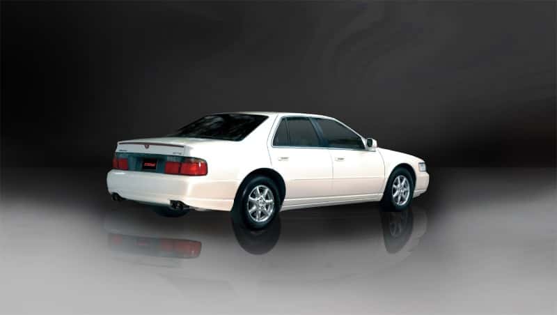 CORSA Performance — Corsa 98-03 Cadillac Seville 4.6L 2.5in Cat-Back Dual Rear w Twin 35in Black Pro-Series Tips
Exhaust - view 3