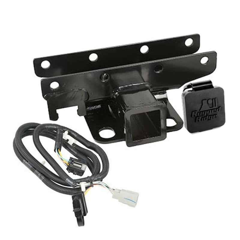 Rugged Ridge — Rugged Ridge Receiver Hitch & Wiring Kit RR Logo 07-18 Jeep Wrangler JK
OFFROAD_BUMPERS
Trailer Hitch - view 2