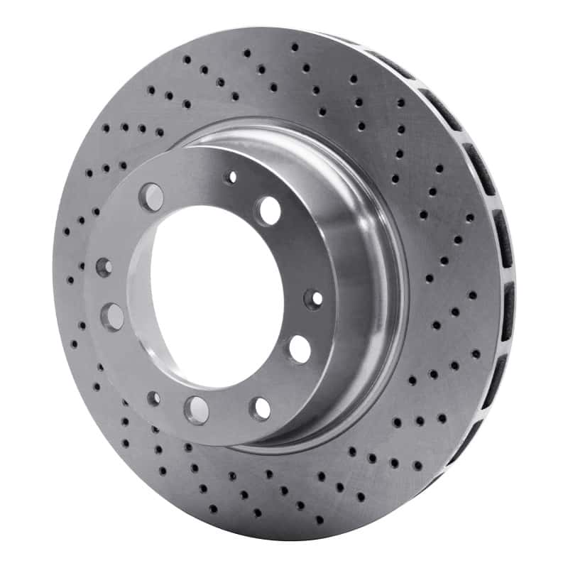 DFC — DFC 78-89 Porsche 930 Right Rear Drilled Brake Rotor
DFC Brake Rotor - view 2
