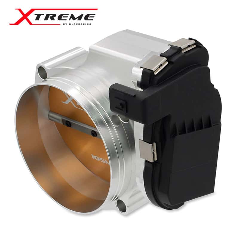 BLOX Racing — BLOX Racing 2015+ Dodge Hellcat / Jeep Trackhawk 6.2L 105mm Electronic Billet Throttle Body - Silver - view 3