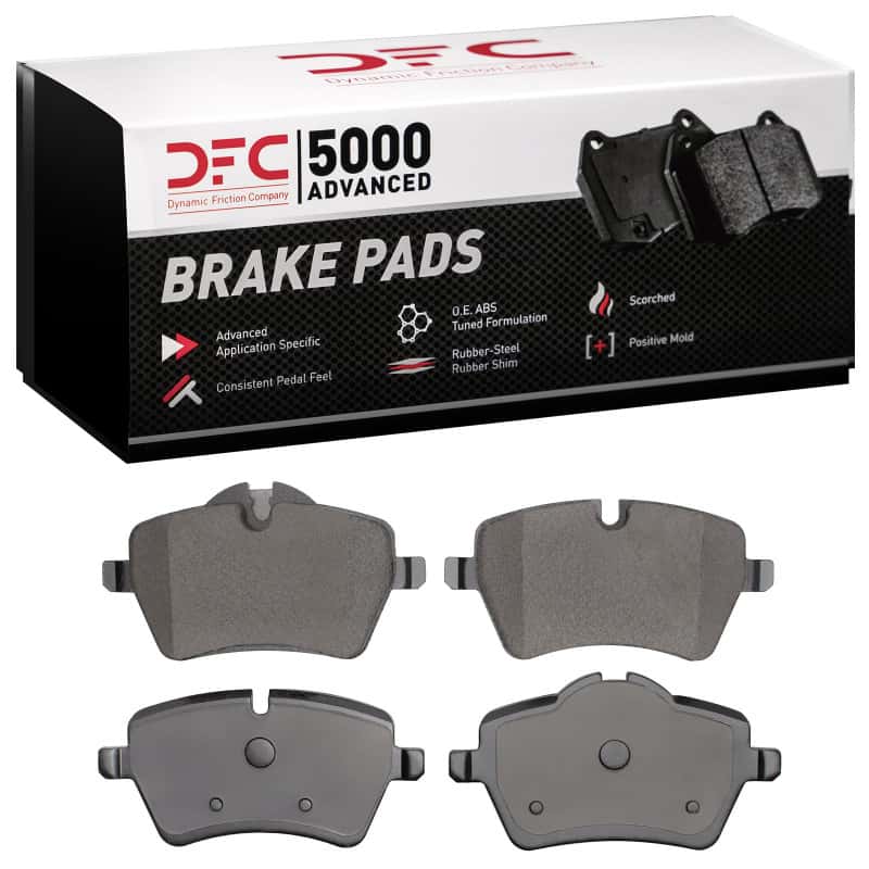 DFC — DFC 02-16 Mini Cooper Paceman Front 5000 Advanced Low Metallic Brake Pads
DFC Brake Pad Set - view 1